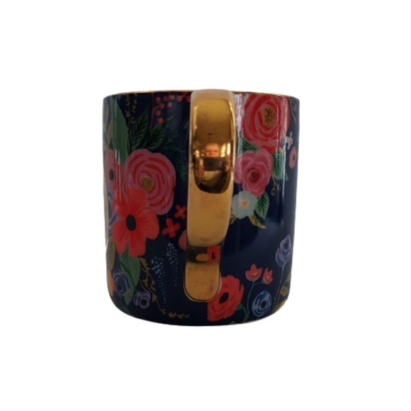 Anthropologie Rifle Paper Co. Floral Garden Party Initial "D" Mug D - Picture 6 of 7